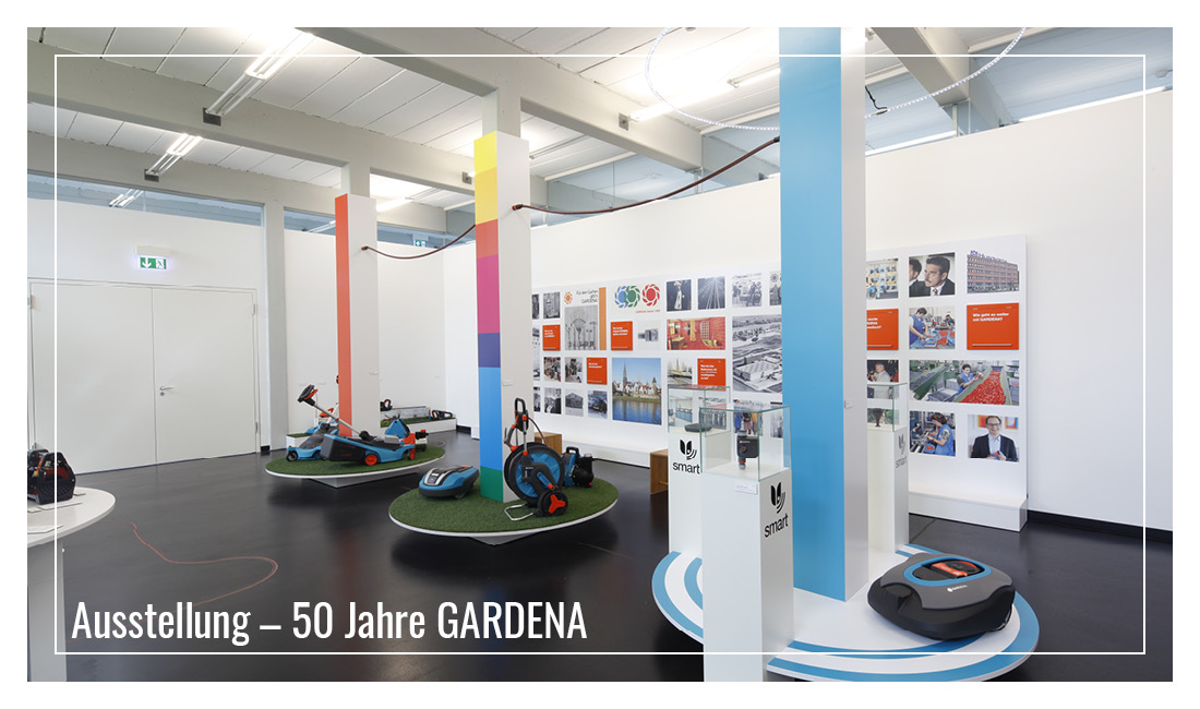 Ausstellung 50 Jahre GARDENA